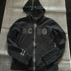 Bcbg zip up hoodie size s nwot